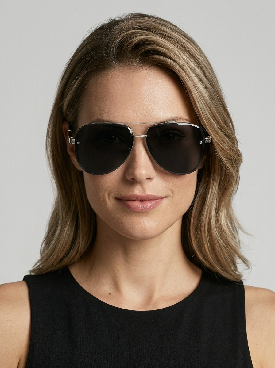 Alex | Men’s Aviator Sunglasses | Tinted Lenses Double Bridge Everyday Wear — image 05 — MAREACO