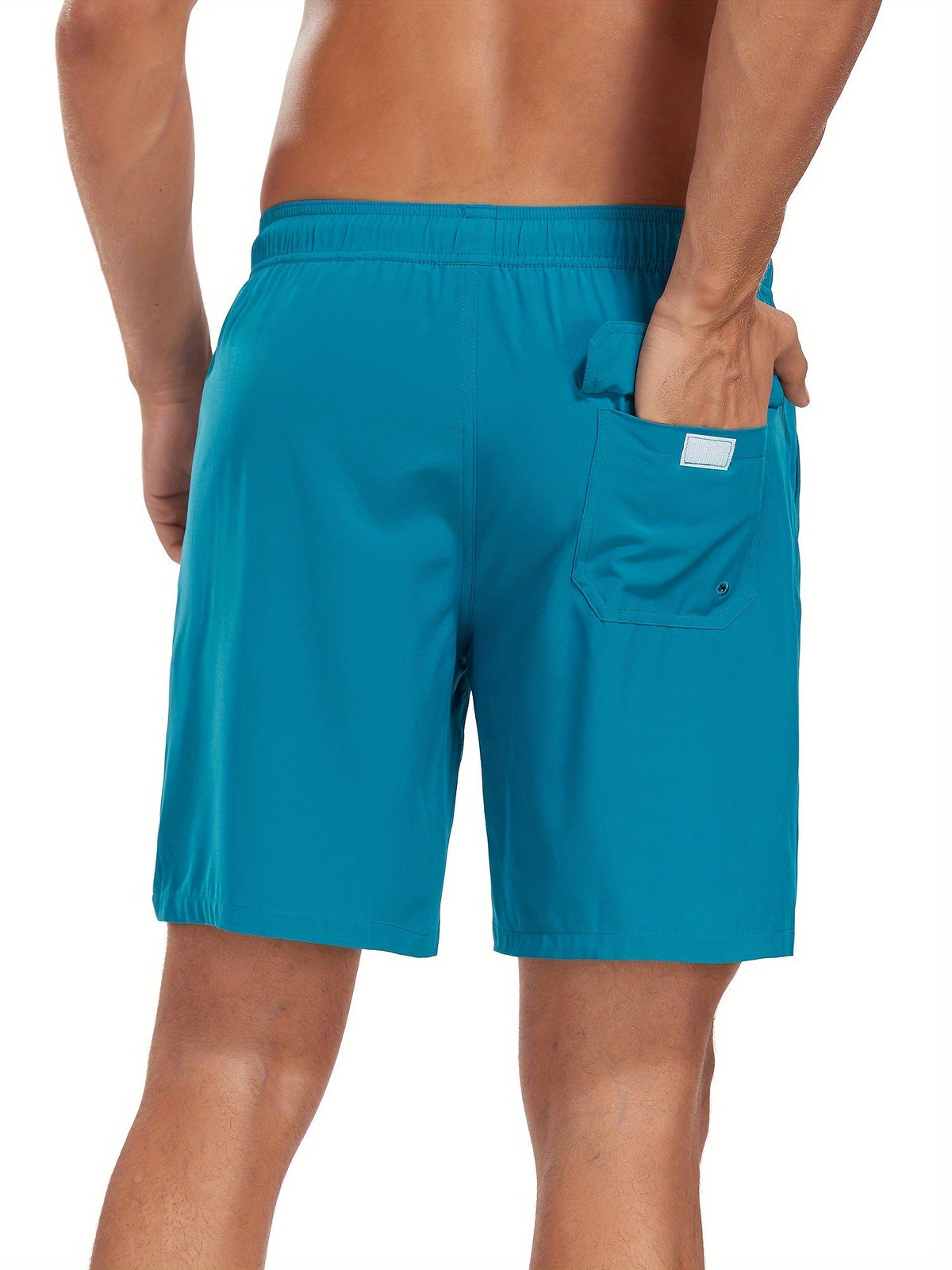 Alexander | Men’s Swim Shorts | Drawstring Waist Inner Leg Pocket Beachwear — image 18 — MAREACO