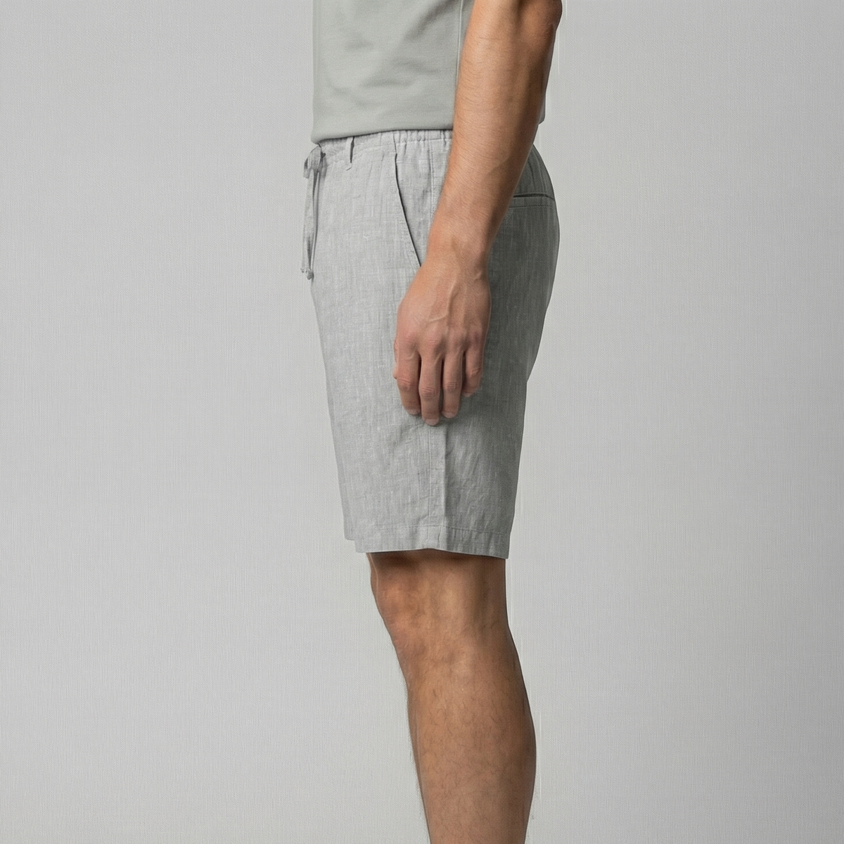Charles | Men’s Shorts | Drawstring Waist Straight Legs Summer Wear — image 13 — MAREACO