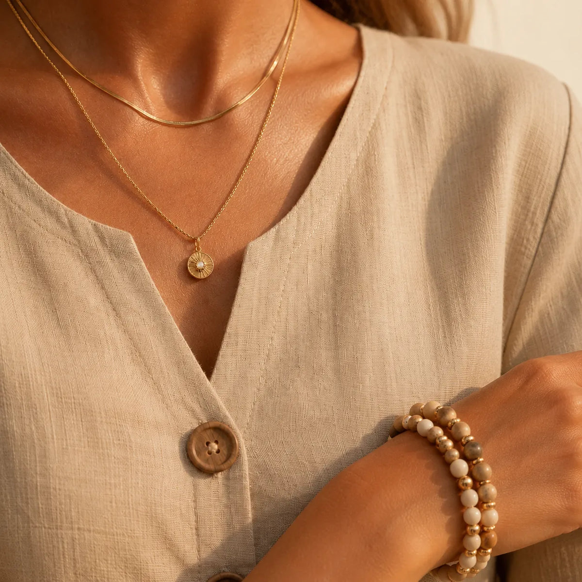 Charlotte | Women’s Two-Piece Set | Ruffle Sleeves Matching Shorts Summer Wear — image 05 — MAREACO