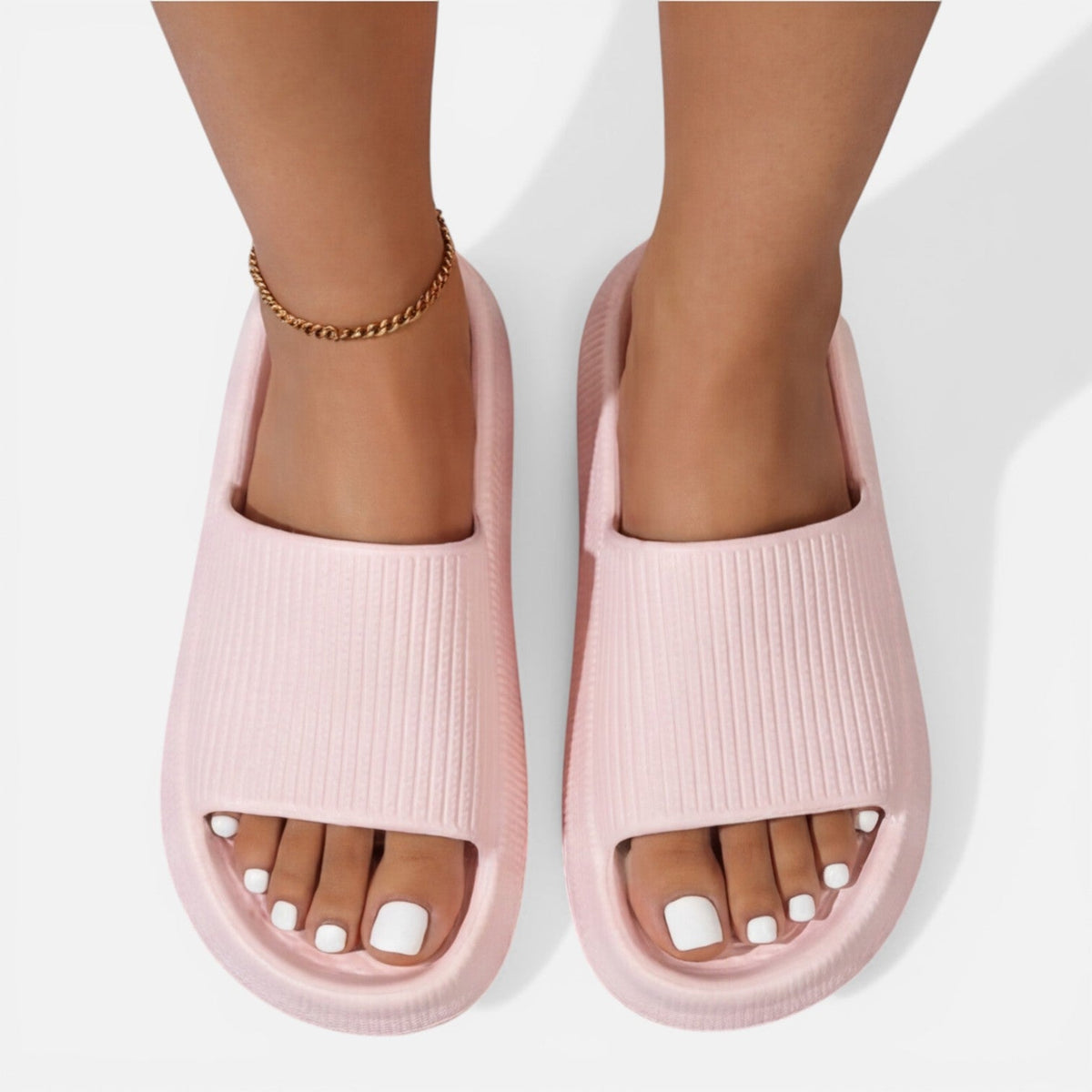 Chloe | Women’s Slides | Ribbed Straps Open Toes Summer Wear — image 05 — MAREACO