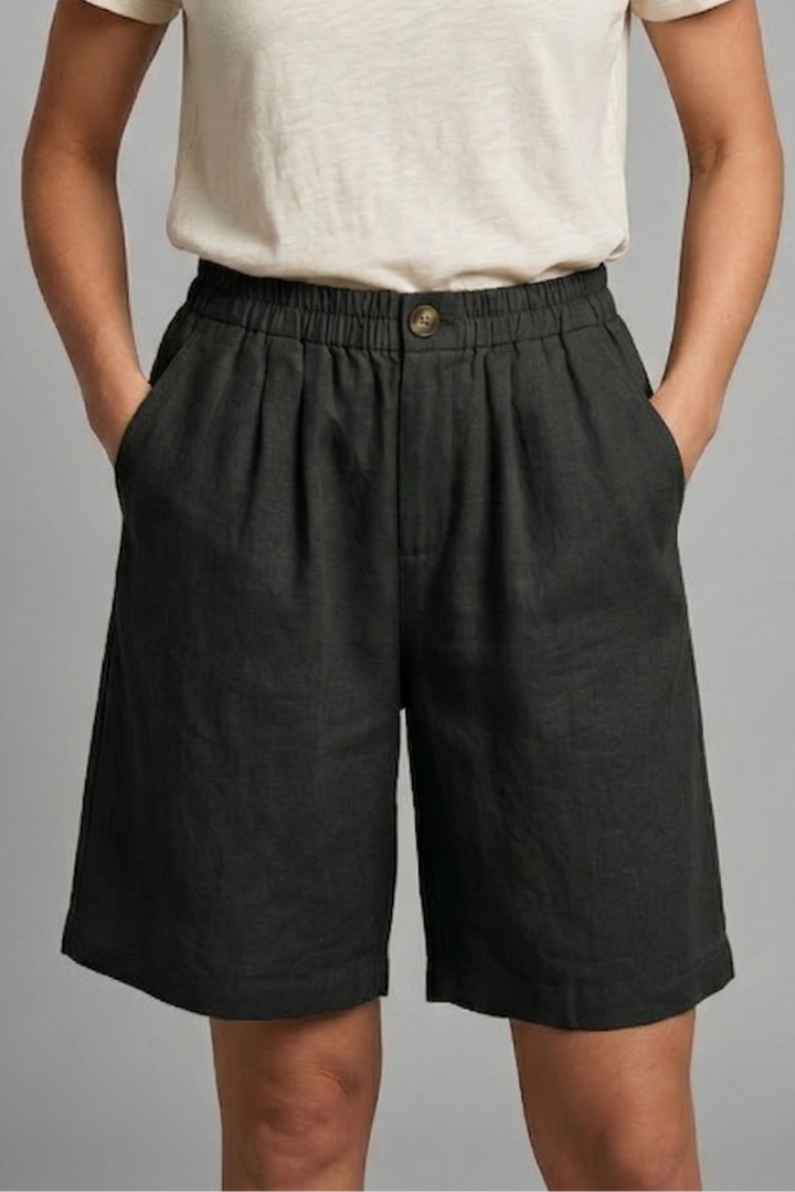 Freya | Women’s Shorts | Wide Legs Side Pockets Summer Wear — image 11 — MAREACO