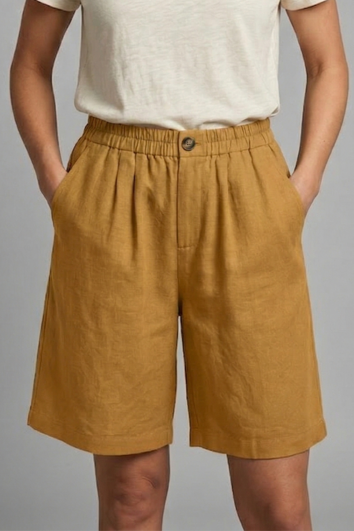 Freya | Women’s Shorts | Wide Legs Side Pockets Summer Wear — image 14 — MAREACO