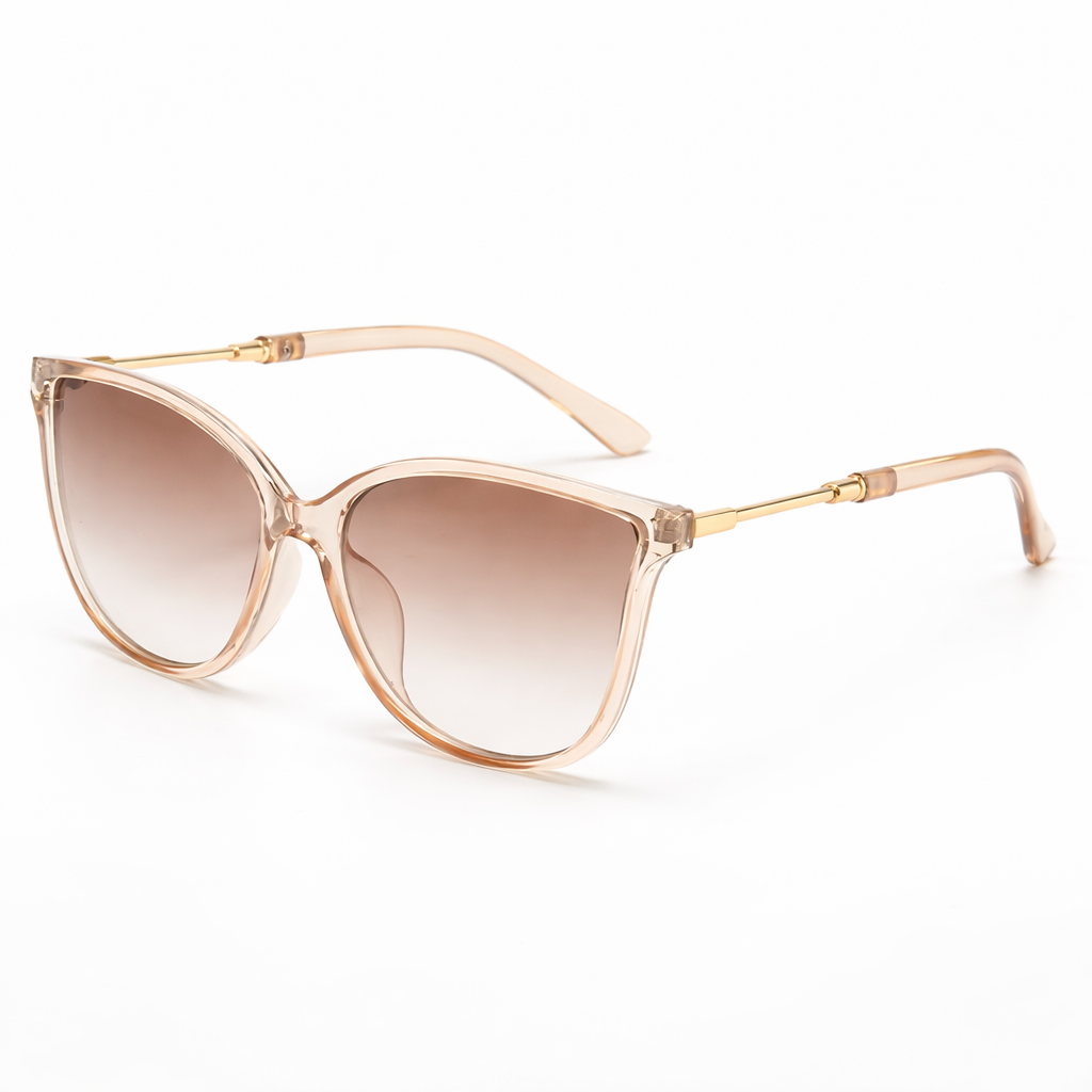 Grace | Women’s Cat-Eye Sunglasses | Raised Corners Slim Arms Everyday Wear — image 02 — MAREACO