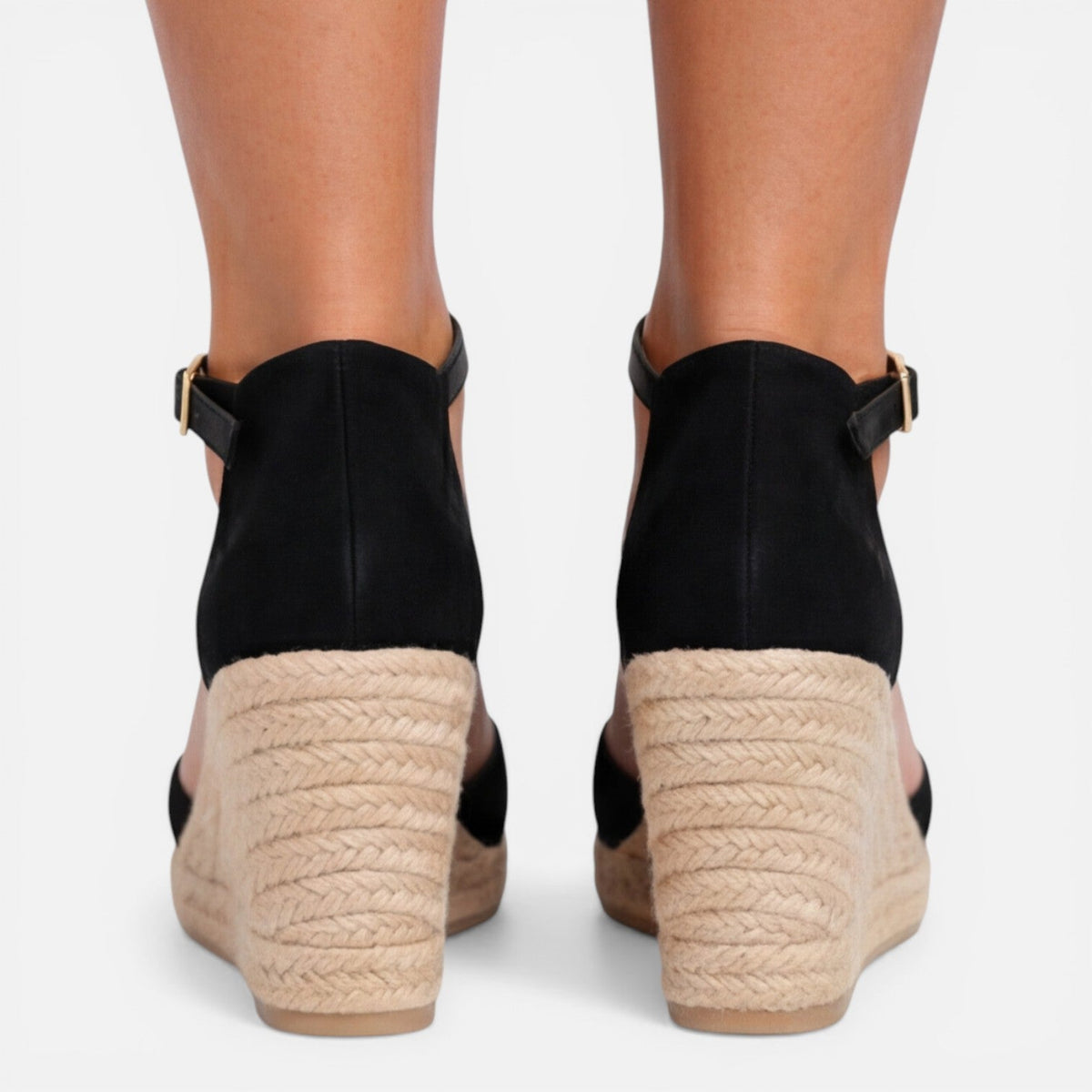 Hannah | Women’s Wedge Sandals | Closed Toes Ankle Straps Summer Wear — image 05 — MAREACO