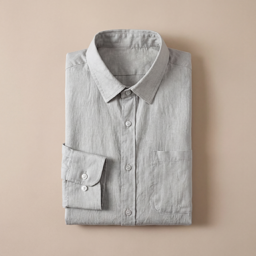 Henry | Men’s Shirt | Chest Pocket Front Buttons Summer Wear — image 14 — MAREACO