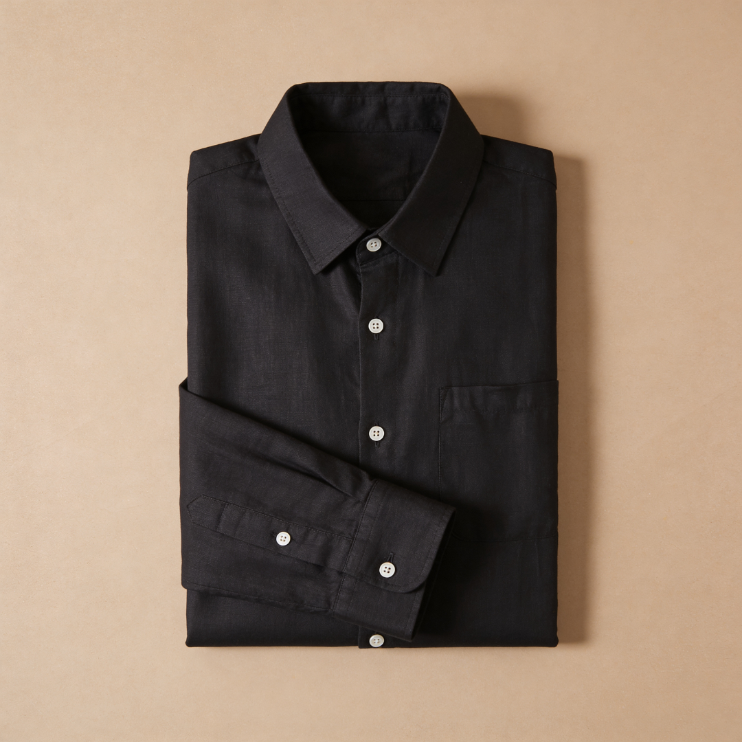 Henry | Men’s Shirt | Chest Pocket Front Buttons Summer Wear — image 17 — MAREACO