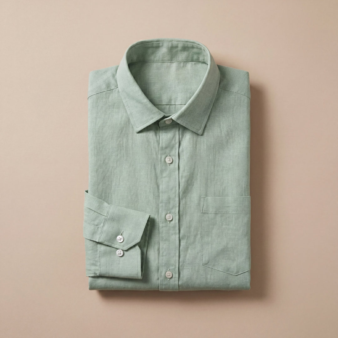 Henry | Men’s Shirt | Chest Pocket Front Buttons Summer Wear — image 19 — MAREACO