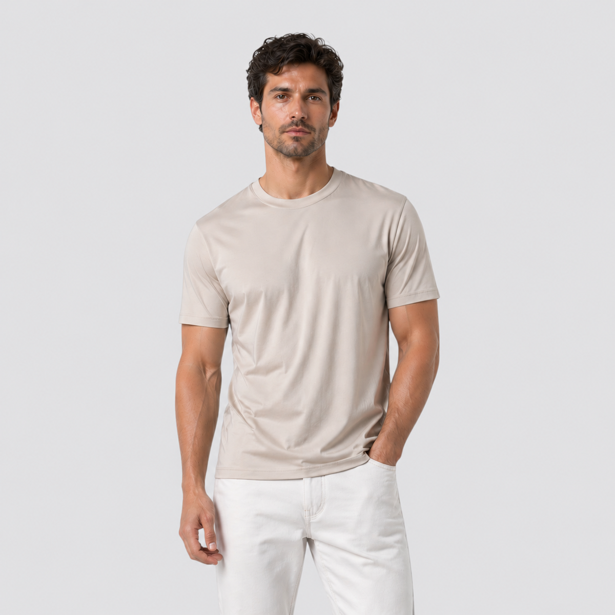 James | Men’s T-Shirt | Crew Neck Short Sleeves Everyday Wear — image 11 — MAREACO