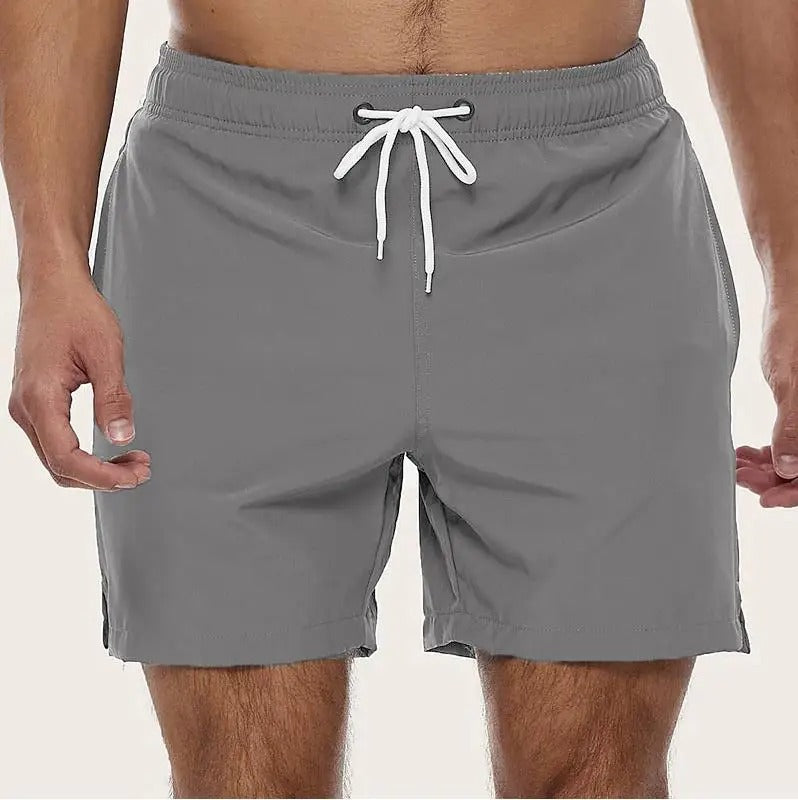 Oscar | Men’s Swim Shorts | Drawstring Waist Side Pockets Beachwear — image 04 — MAREACO