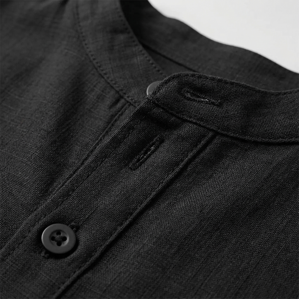Poppy | Men’s Henley Shirt | Half Placket Chest Pocket Summer Wear — image 09 — MAREACO