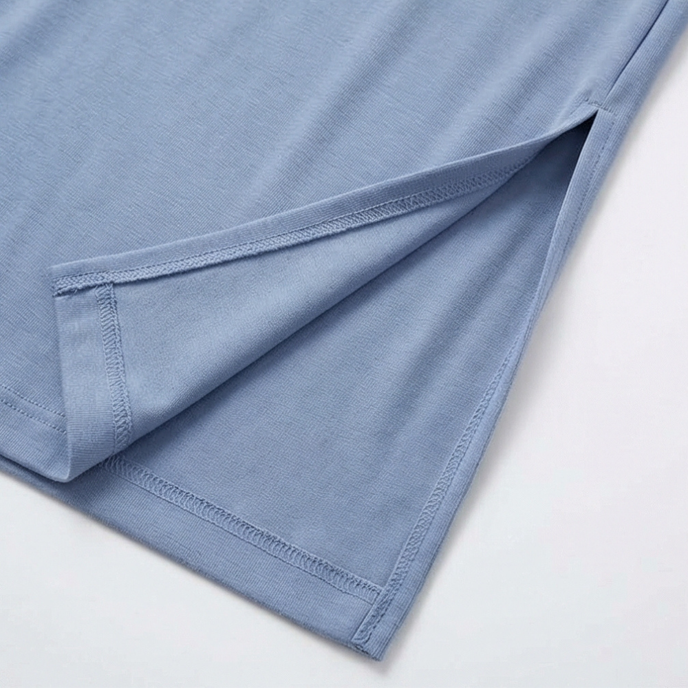 Poppy | Women’s Maxi Dress | Cap Sleeves Side Split Summer Wear — image 07 — MAREACO