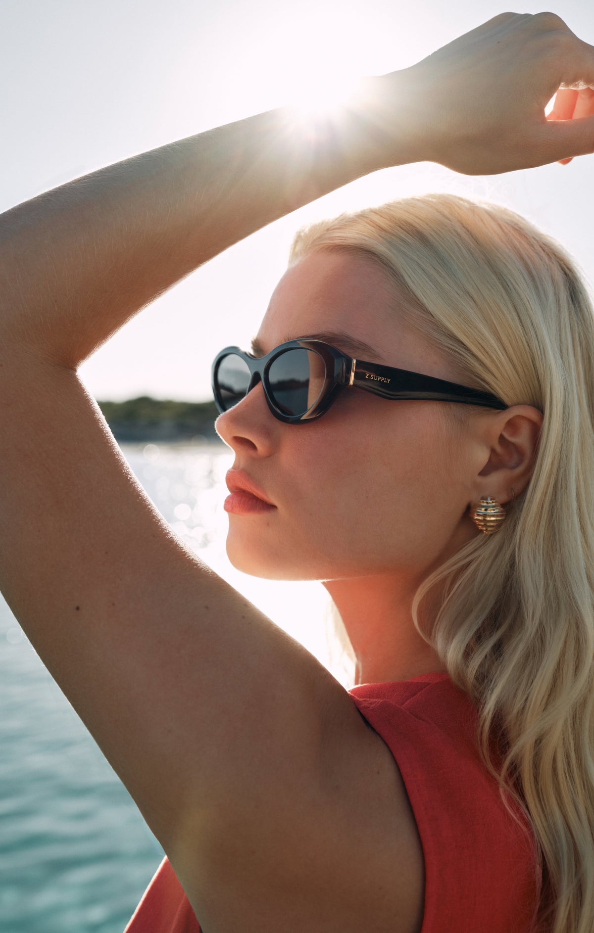 Rosie | Women’s Oval Sunglasses | Tinted Lenses Rounded Frame Everyday Wear — image 13 — MAREACO