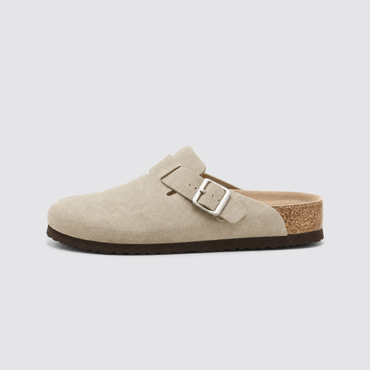 Scarlett | Women’s Clog Mules | Buckle Straps Open Heels Everyday Wear — image 01 — MAREACO