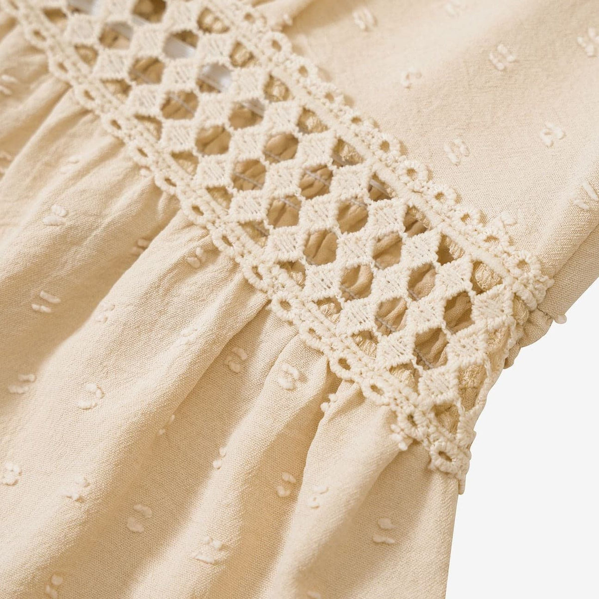 Sophie | Women’s Mini Dress | V Neck Flutter Sleeves Holiday Wear — image 05 — MAREACO